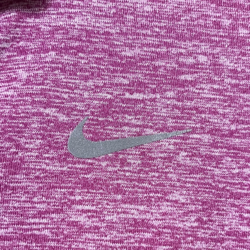 Nike Women's Heathered Purple Long Sleeve Top - Picture 6 of 14